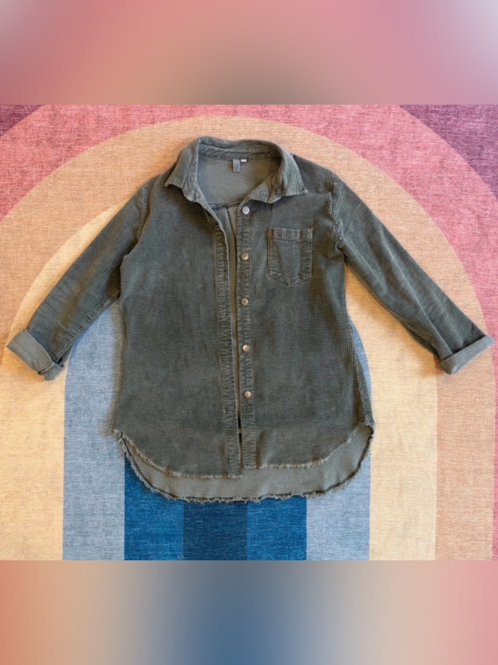 Elan Women’s Shacket - size m